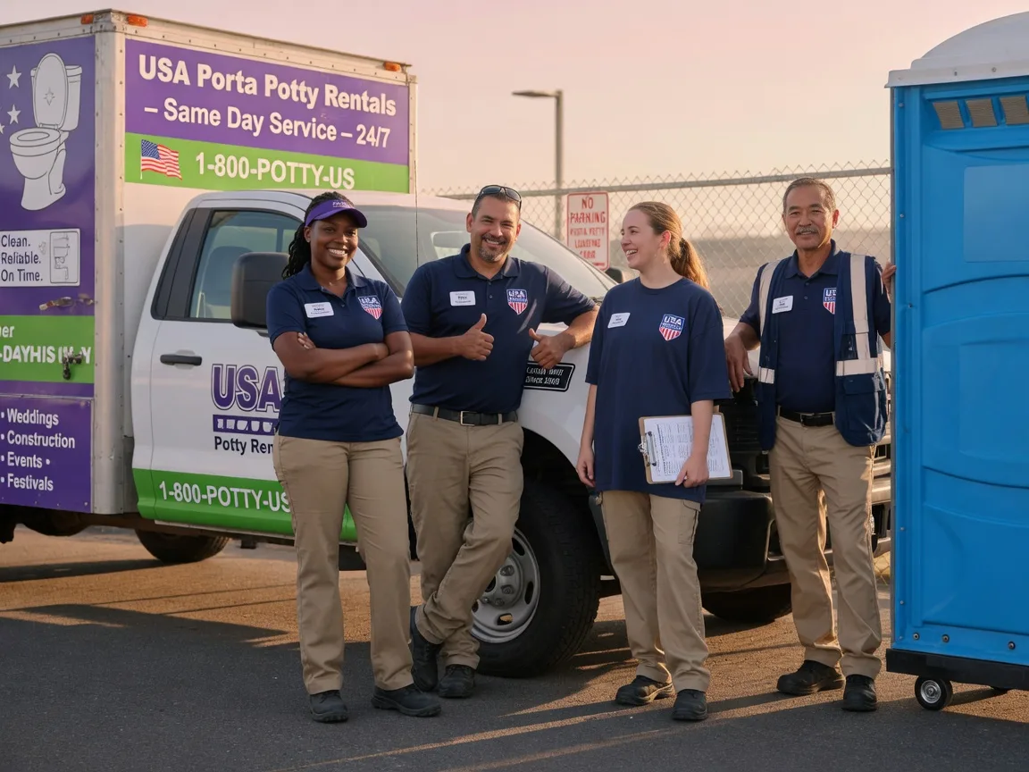 Porta Potty Rental company in Catlett, VA